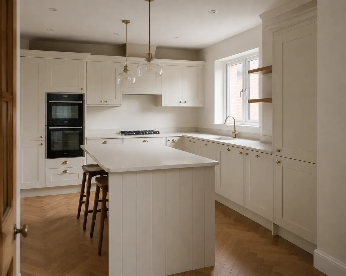 Completed kitchen renovation in Bristol by Flawless Renovations
